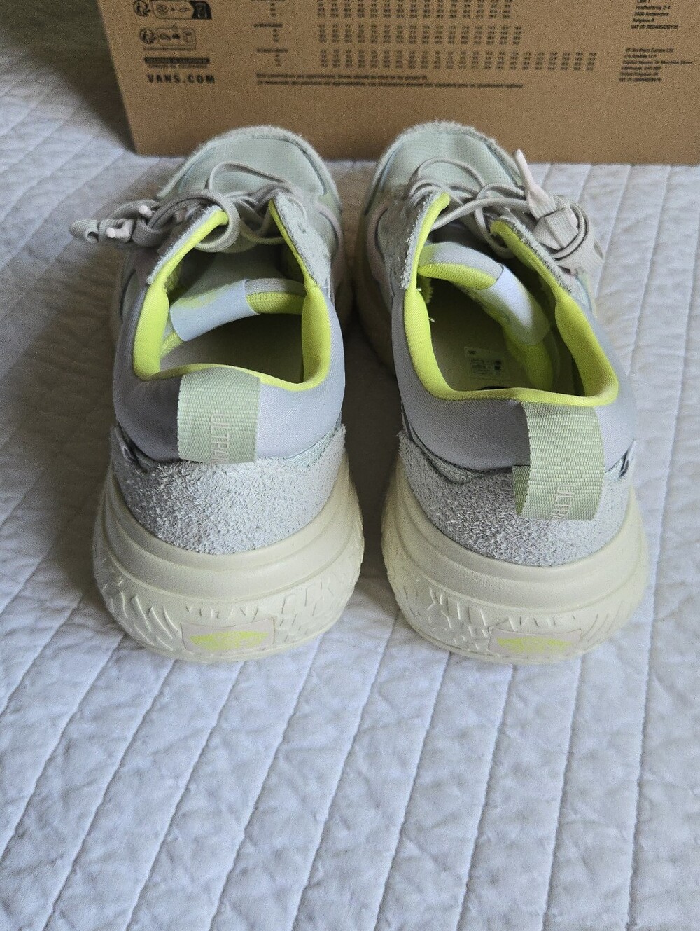Vans Ultrarange Neo Vr3 Men Size 11.5 Yellow Cream Comfy Light 052026 - Picture 8 of 9